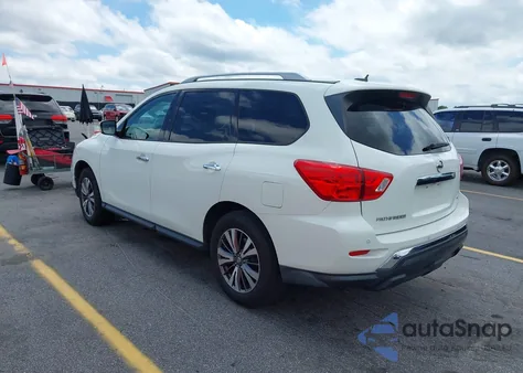 2017 Nissan Pathfinder Sv from USA, damaged, VIN 5N1DR2MNXHC688880